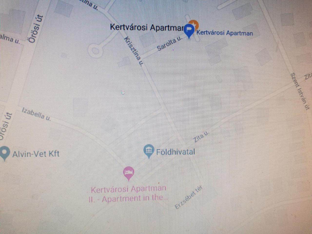 Kertvárosi Apartman II Tiszaújváros Exterior foto